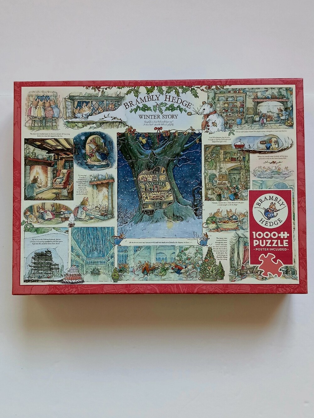 Brambly Hedge Winter Story 1000-piece puzzle by Cobble Hill